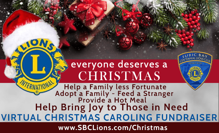 Lions Club International- SBCLC Christmas Campaign & Virtual Christmas Caroling Fundraiser